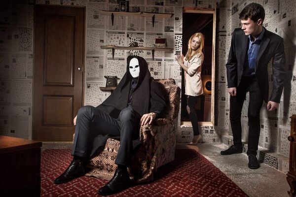 Фотография перформанса «Час теней»