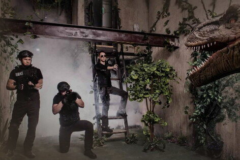 Экшн-игра «Динозавры: парк юрского периода» от Взаперти Экшн-игра «Динозавры: парк юрского периода» от Взаперти